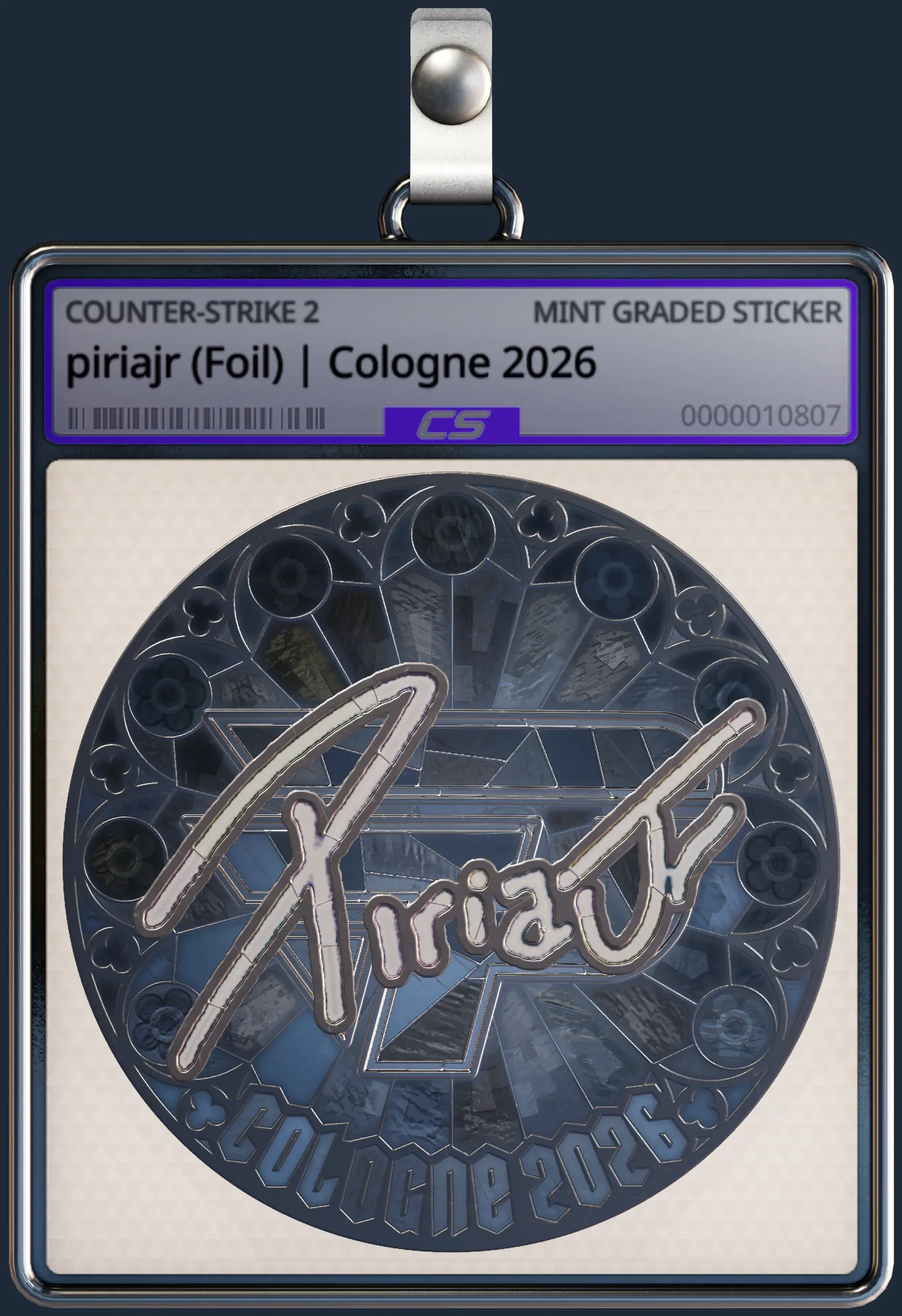 Sticker | piriajr (Foil) | Cologne 2026