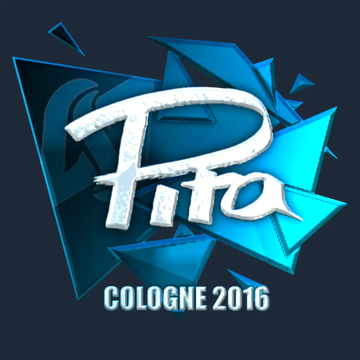 Sticker | pita (Foil) | Cologne 2016