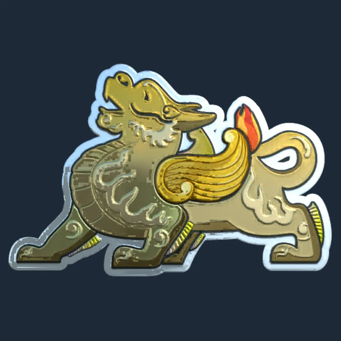Sticker | Pixiu (Foil)