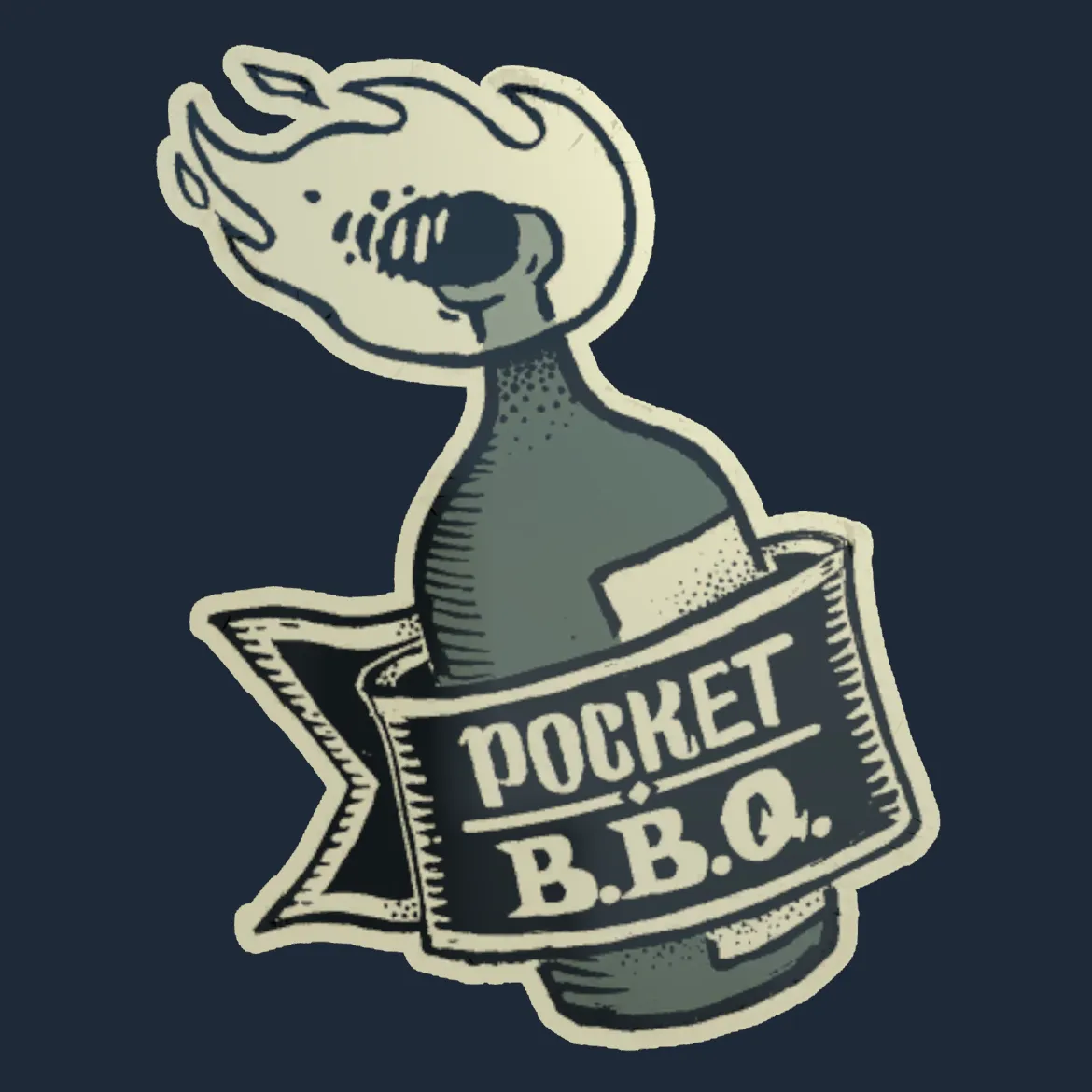 Sticker | Pocket BBQ