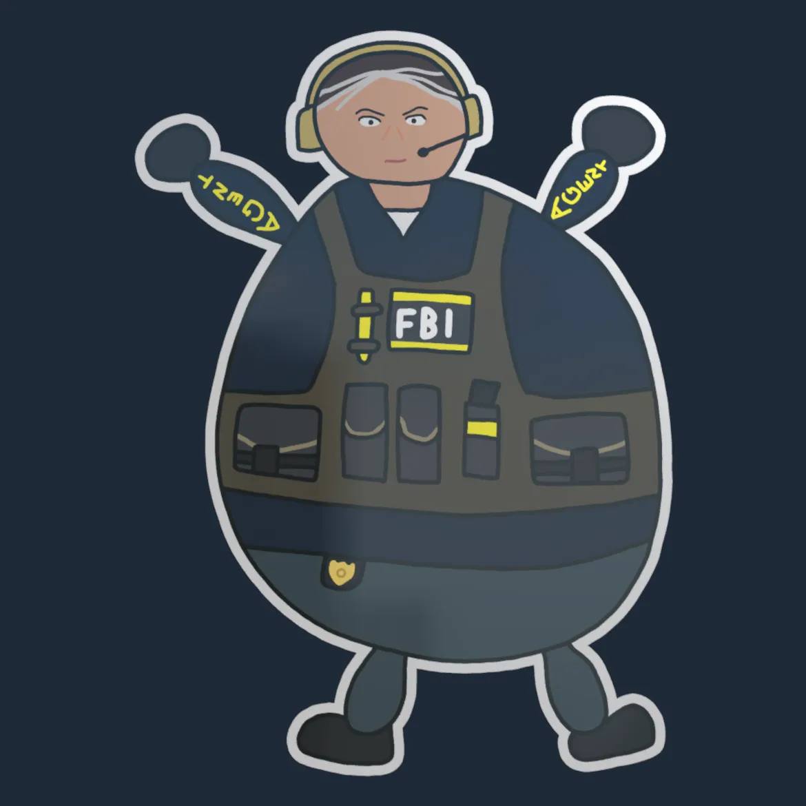 Sticker | Poorly Drawn Ava