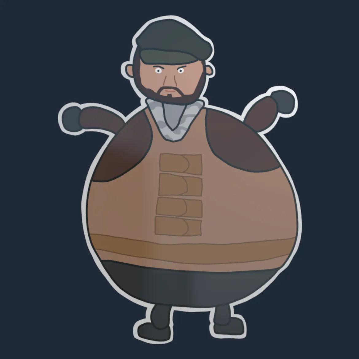 Sticker | Poorly Drawn Balkan