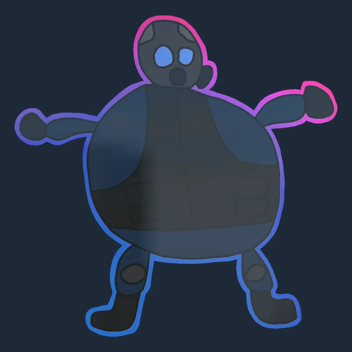 Sticker | Poorly Drawn SAS (Holo)