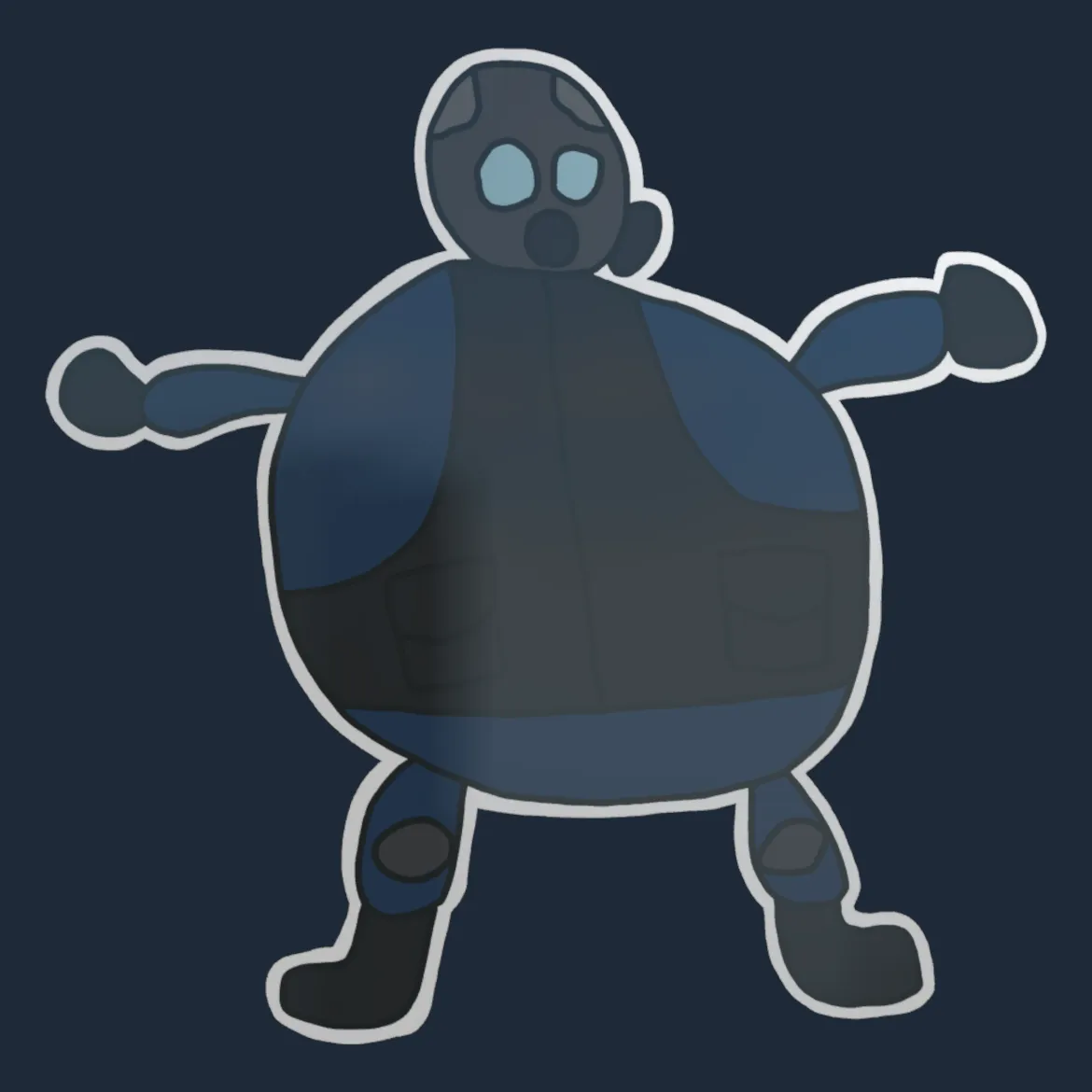 Sticker | Poorly Drawn SAS