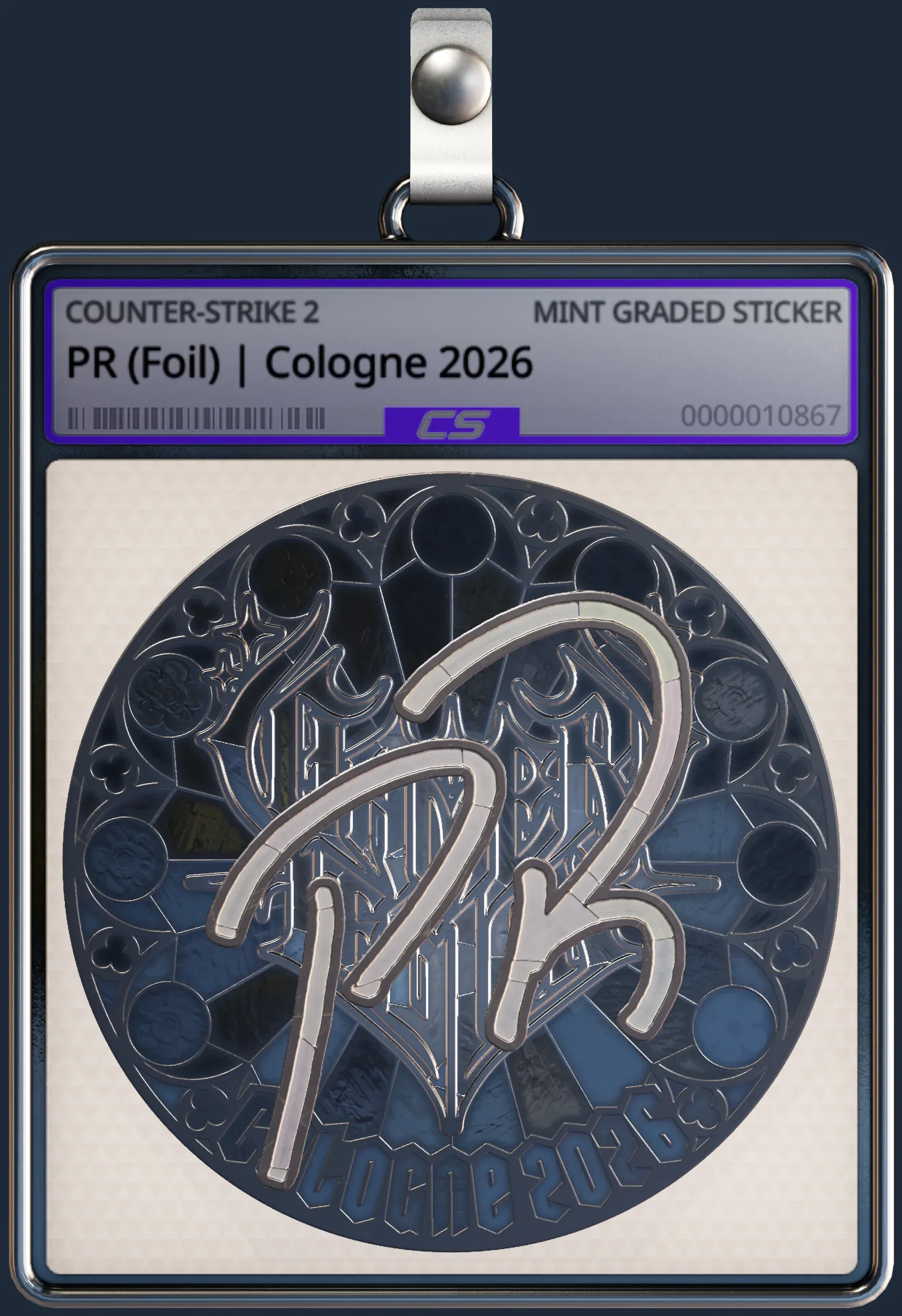 Sticker | PR (Foil) | Cologne 2026 Sticker | PR (Foil) | Cologne 2026