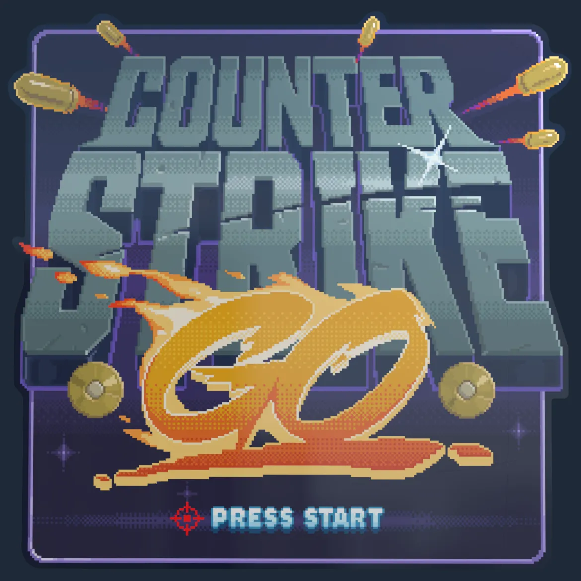 Sticker | Press Start