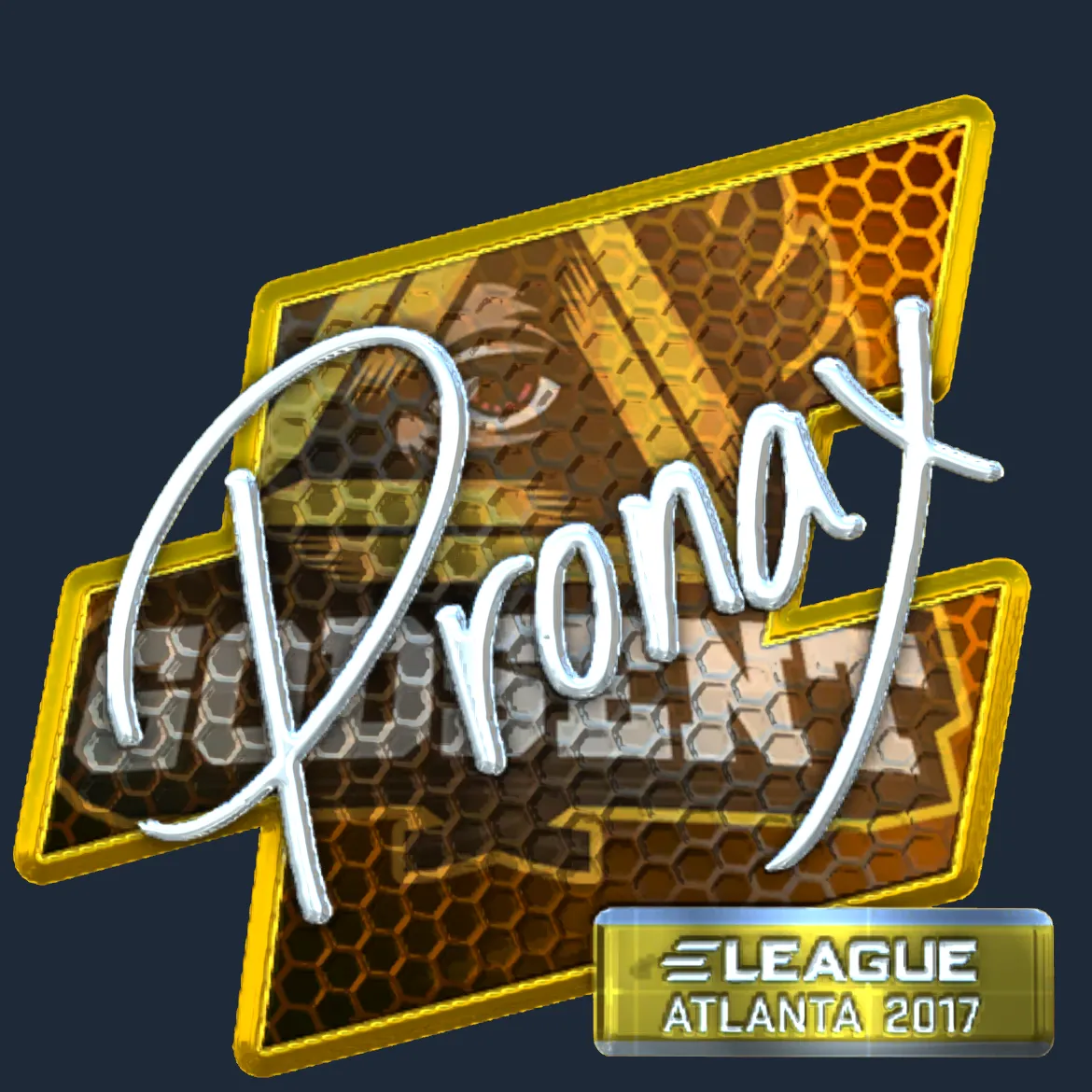 Sticker | pronax (Foil) | Atlanta 2017
