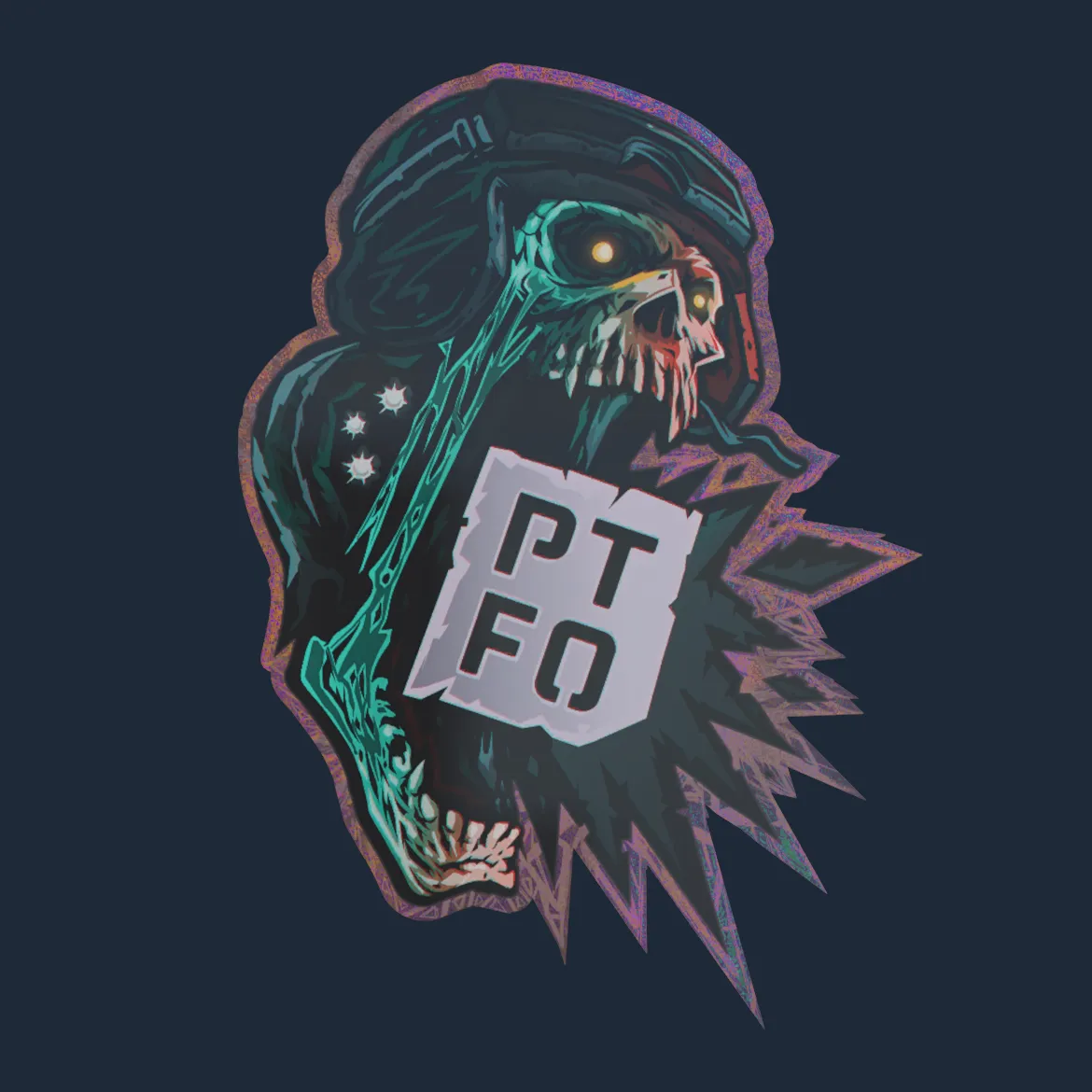 Sticker | PTFO (Holo)