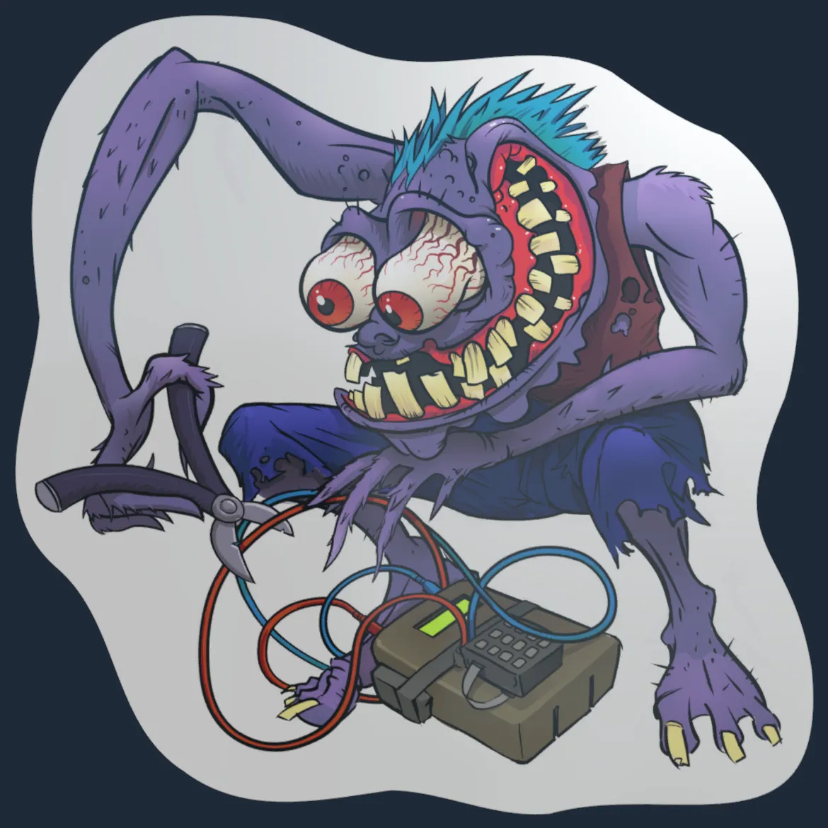 Sticker | Purple Bombster