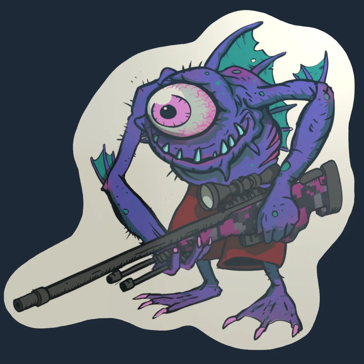 Sticker | Purple Cyclawps