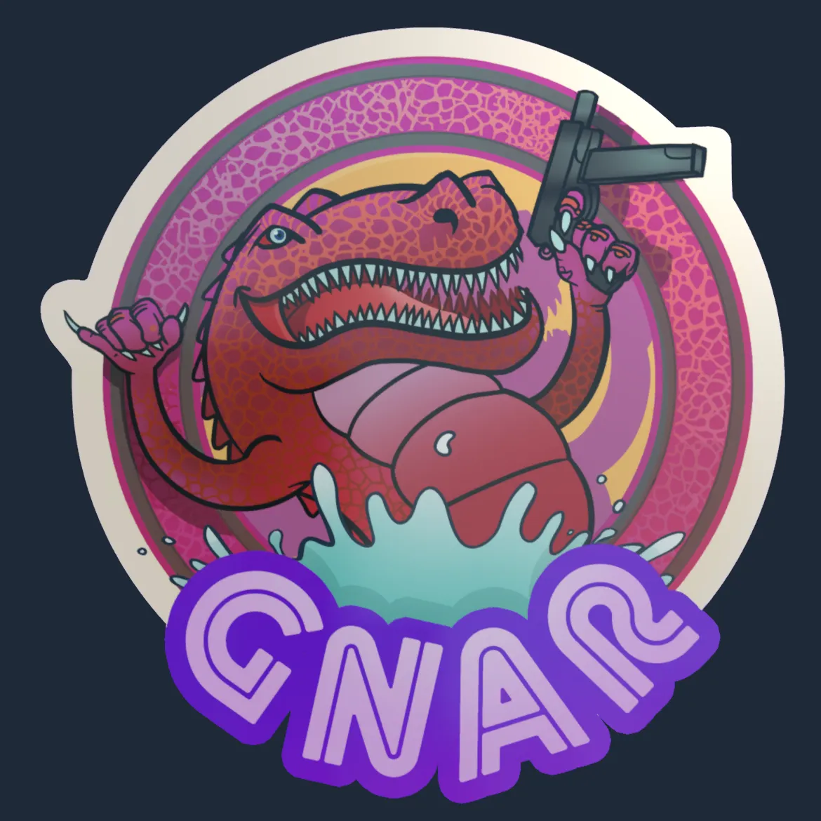 Sticker | Purple Gnar