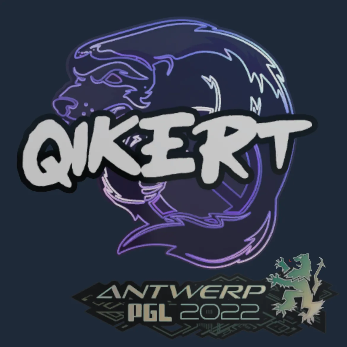 Sticker | qikert | Antwerp 2022