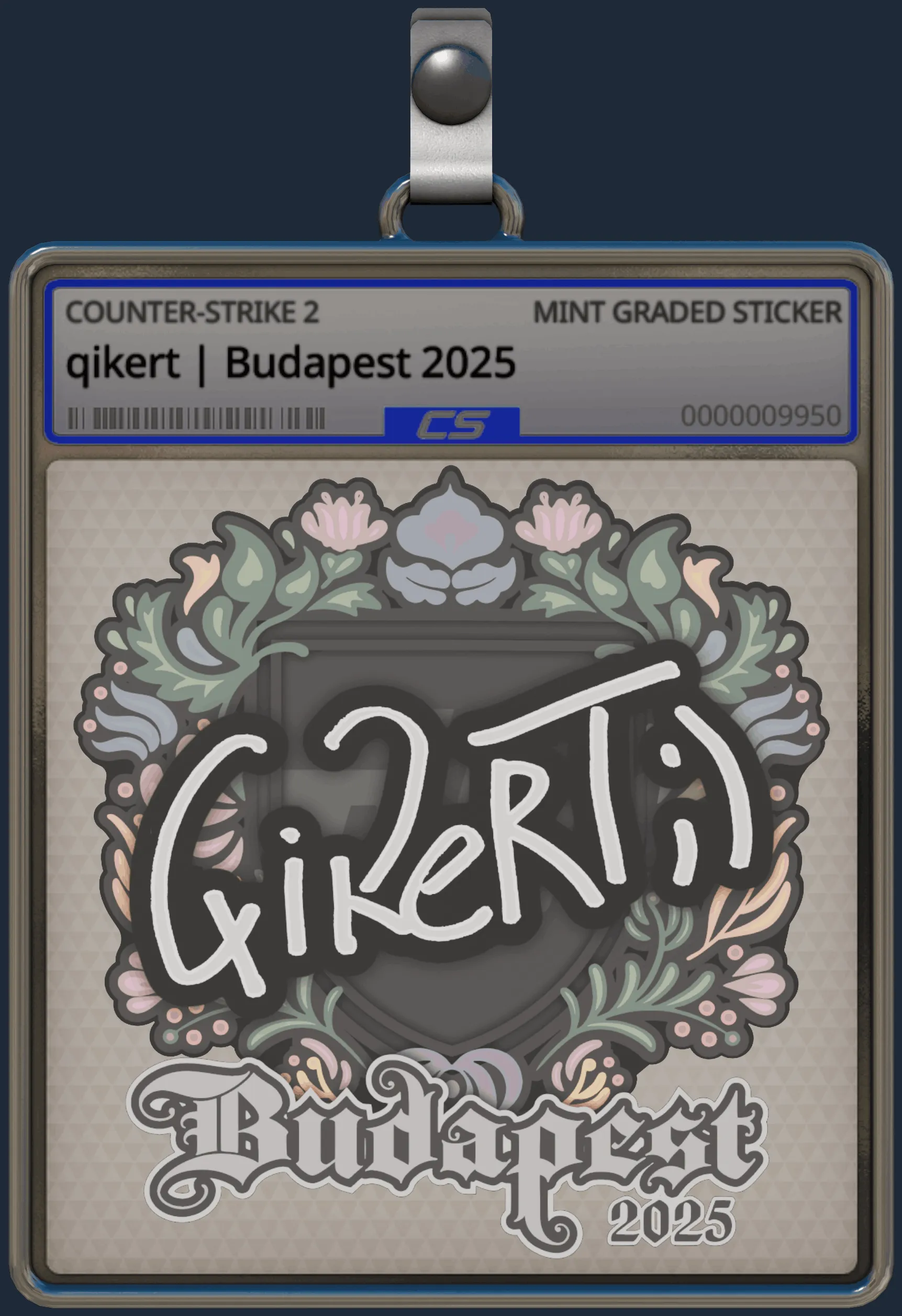 Sticker | qikert | Budapest 2025 Sticker | qikert | Budapest 2025