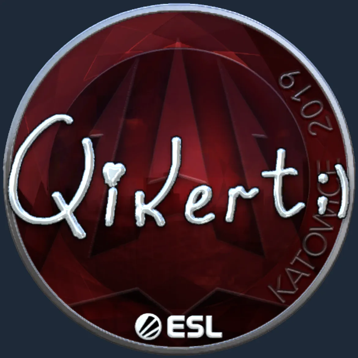 Sticker | qikert (Foil) | Katowice 2019