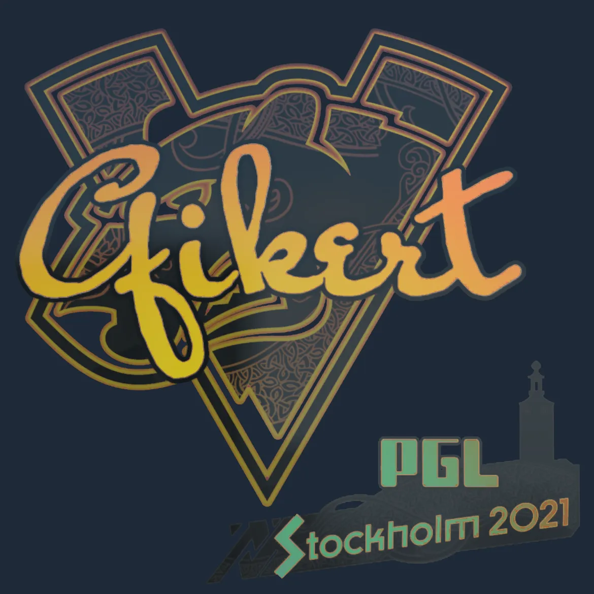 Sticker | Qikert (Holo) | Stockholm 2021