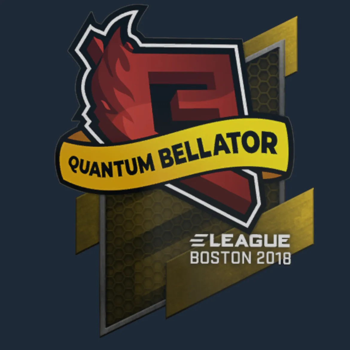 Sticker | Quantum Bellator Fire | Boston 2018