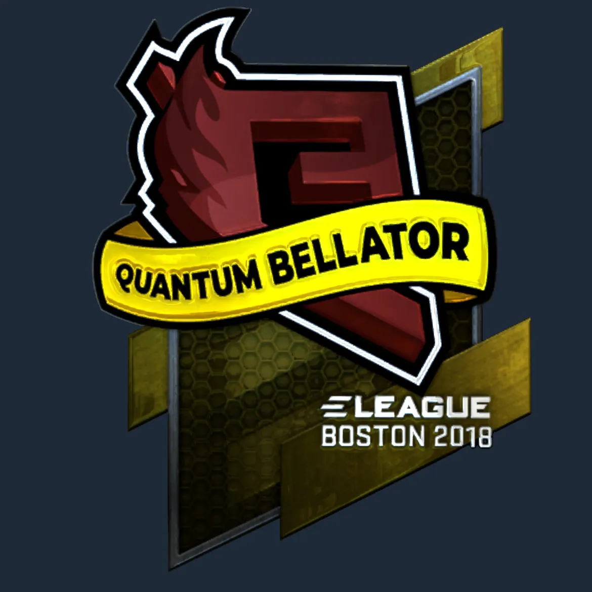Sticker | Quantum Bellator Fire (Foil) | Boston 2018