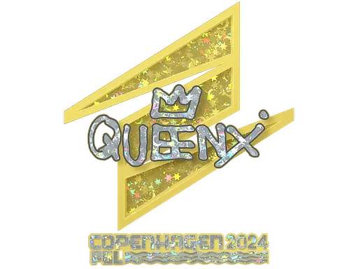 Sticker | Queenix (Glitter) | Copenhagen 2024
