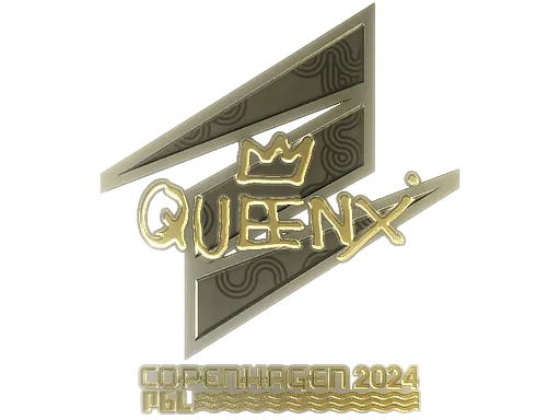Sticker | Queenix (Gold) | Copenhagen 2024