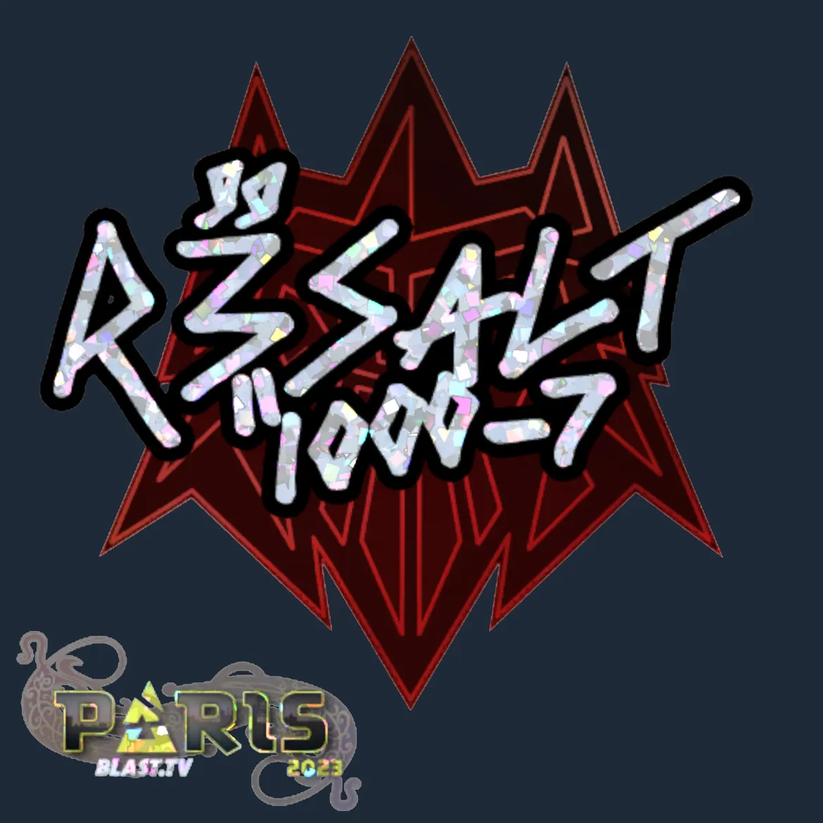 Sticker | r3salt (Glitter) | Paris 2023