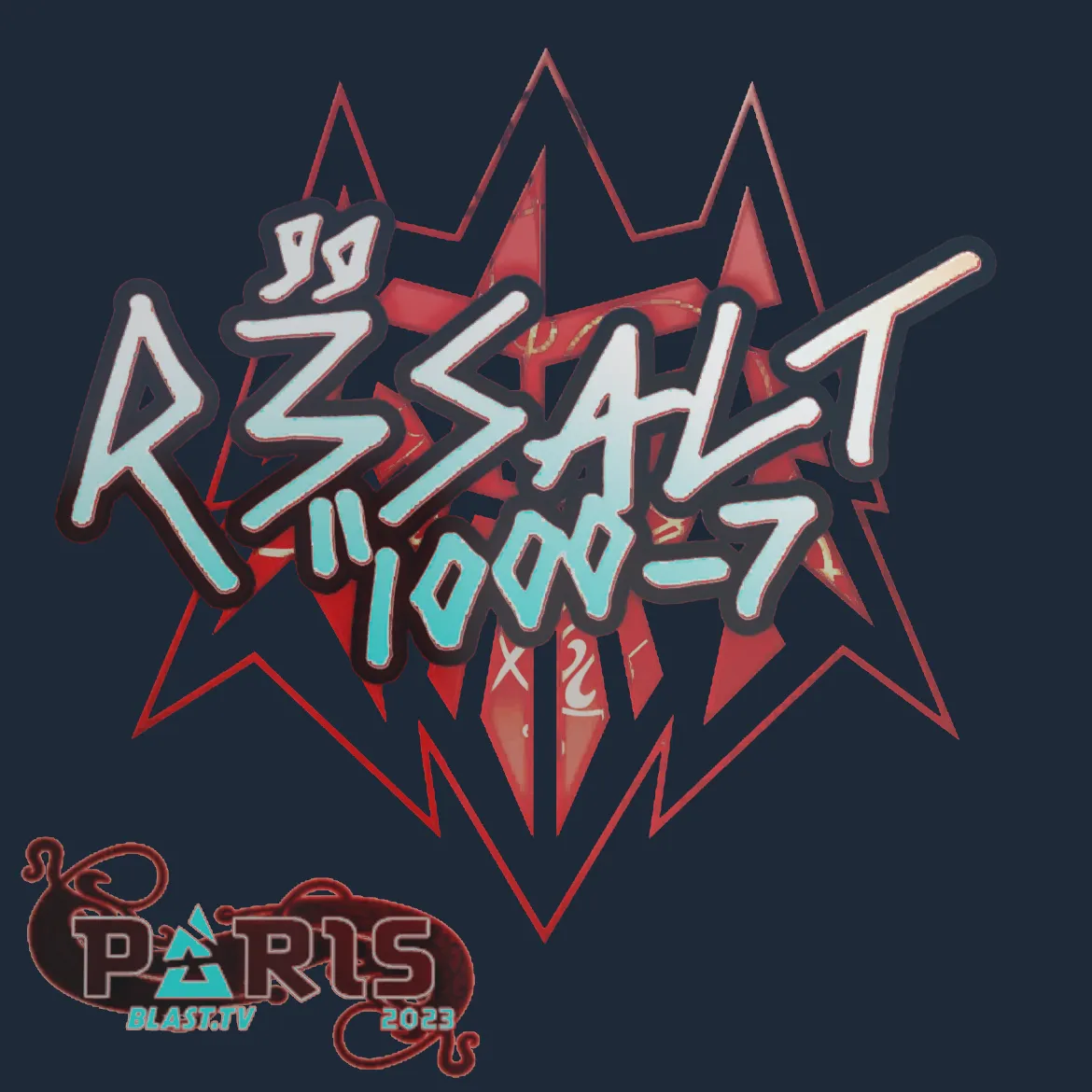 Sticker | r3salt (Holo) | Paris 2023