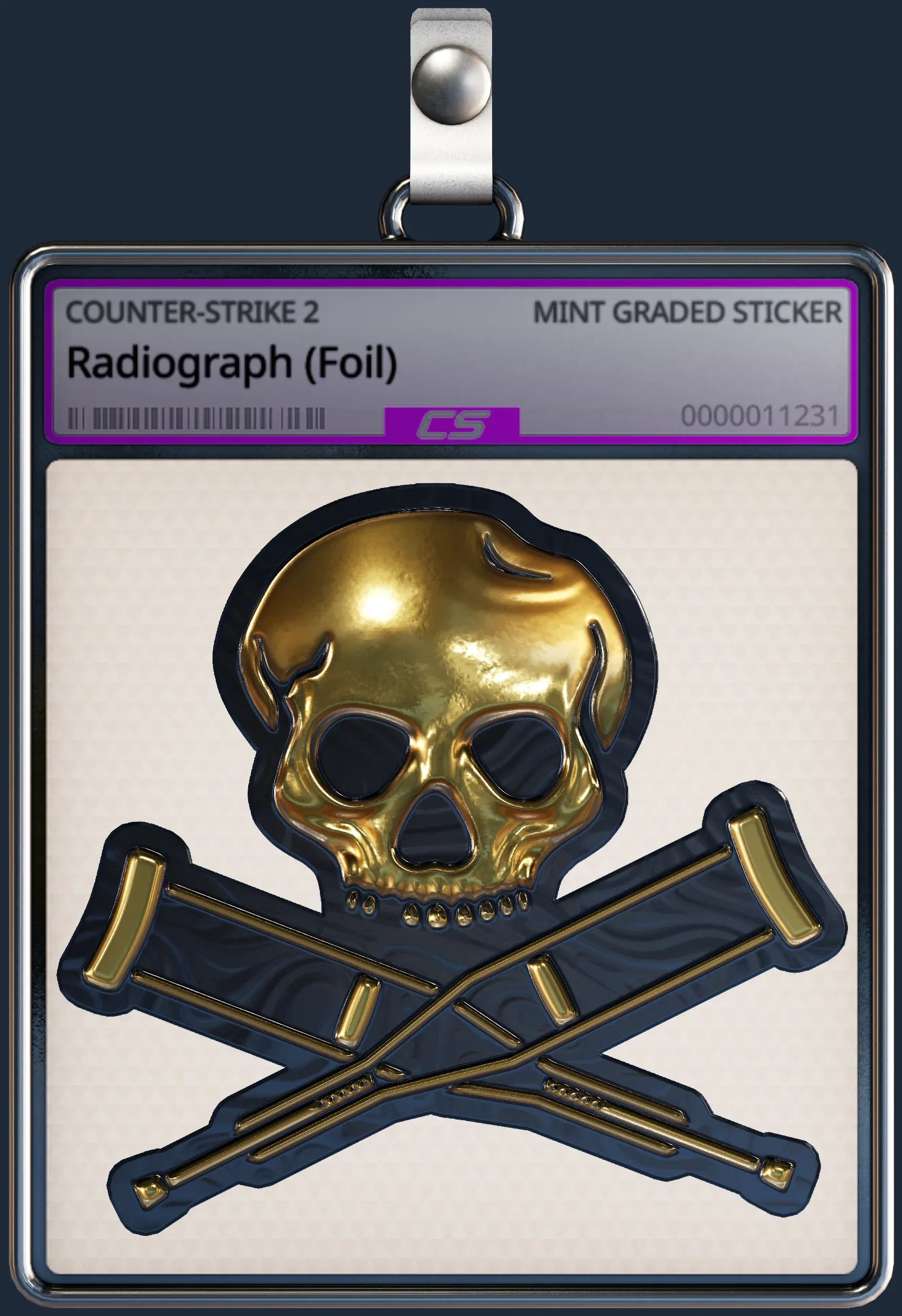 Sticker | Radiograph (Foil) Sticker | Radiograph (Foil)