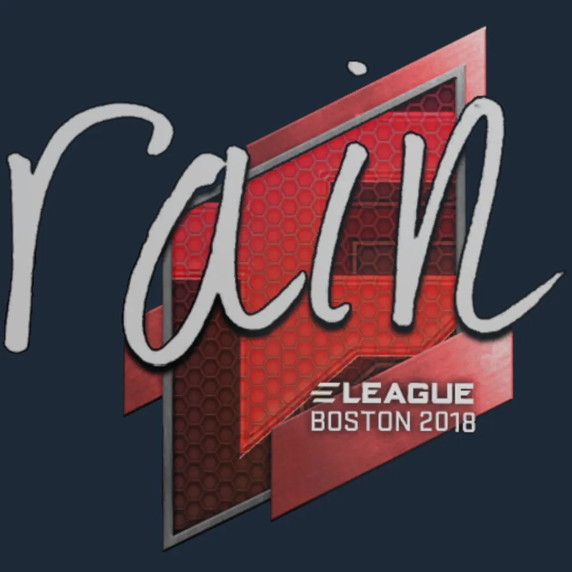 Sticker | rain | Boston 2018