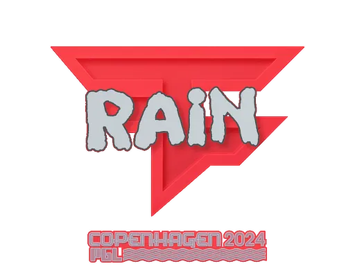 Sticker | rain | Copenhagen 2024