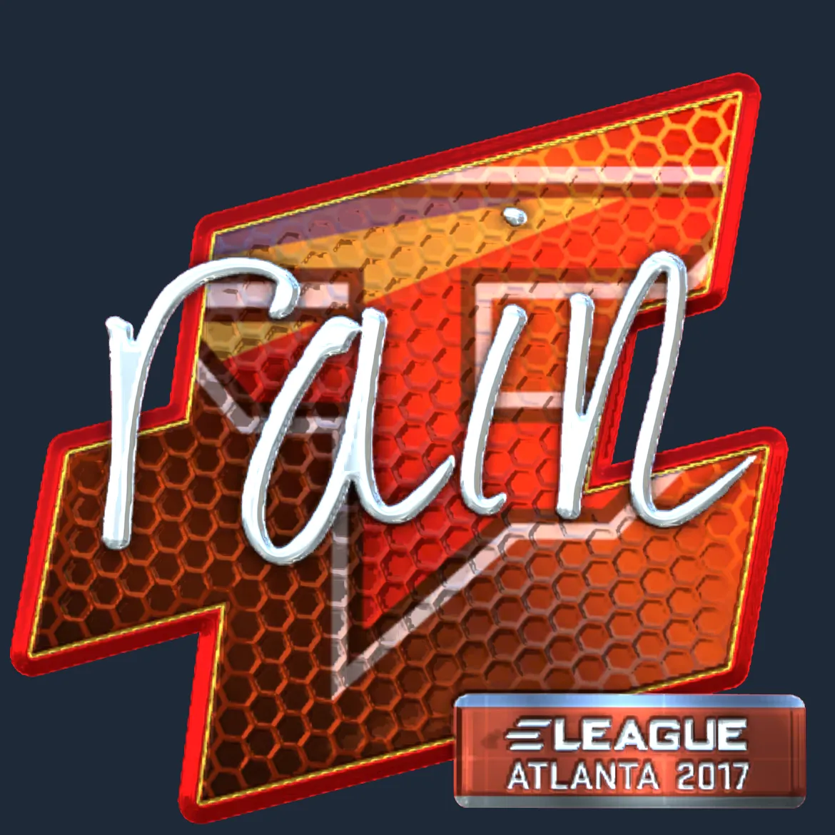 Sticker | rain (Foil) | Atlanta 2017