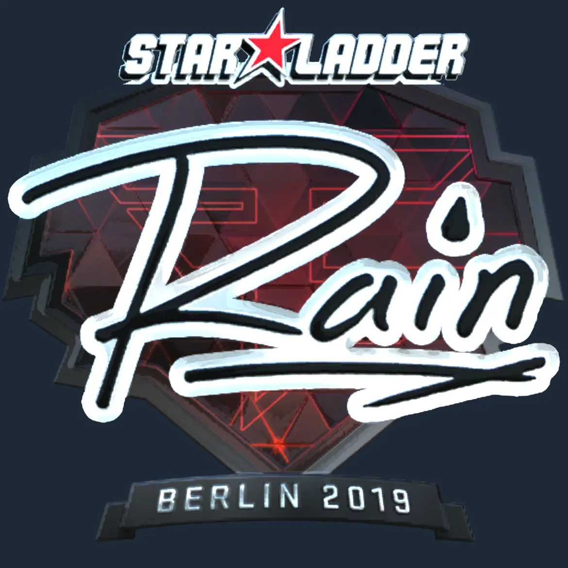 Sticker | rain (Foil) | Berlin 2019