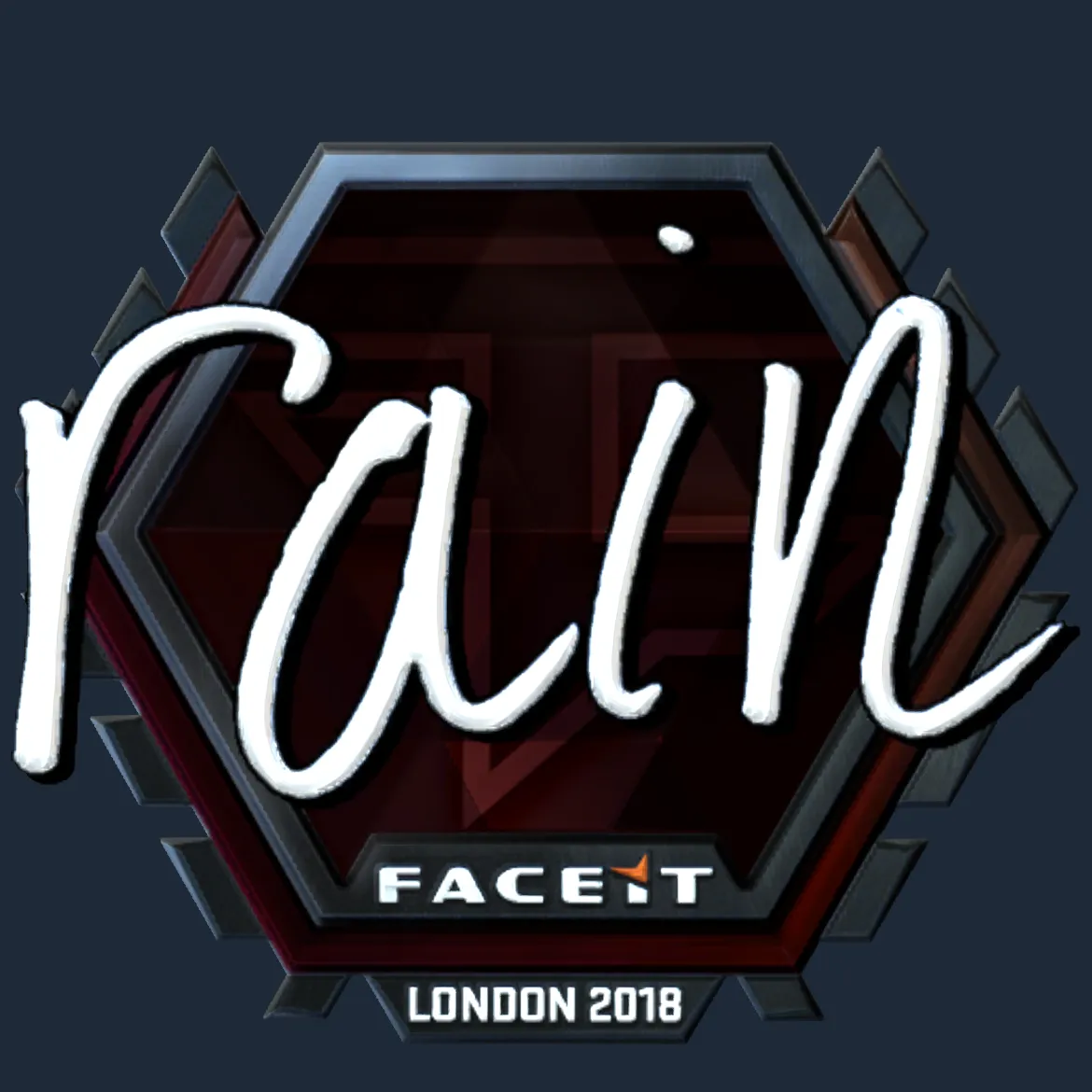 Sticker | rain (Foil) | London 2018