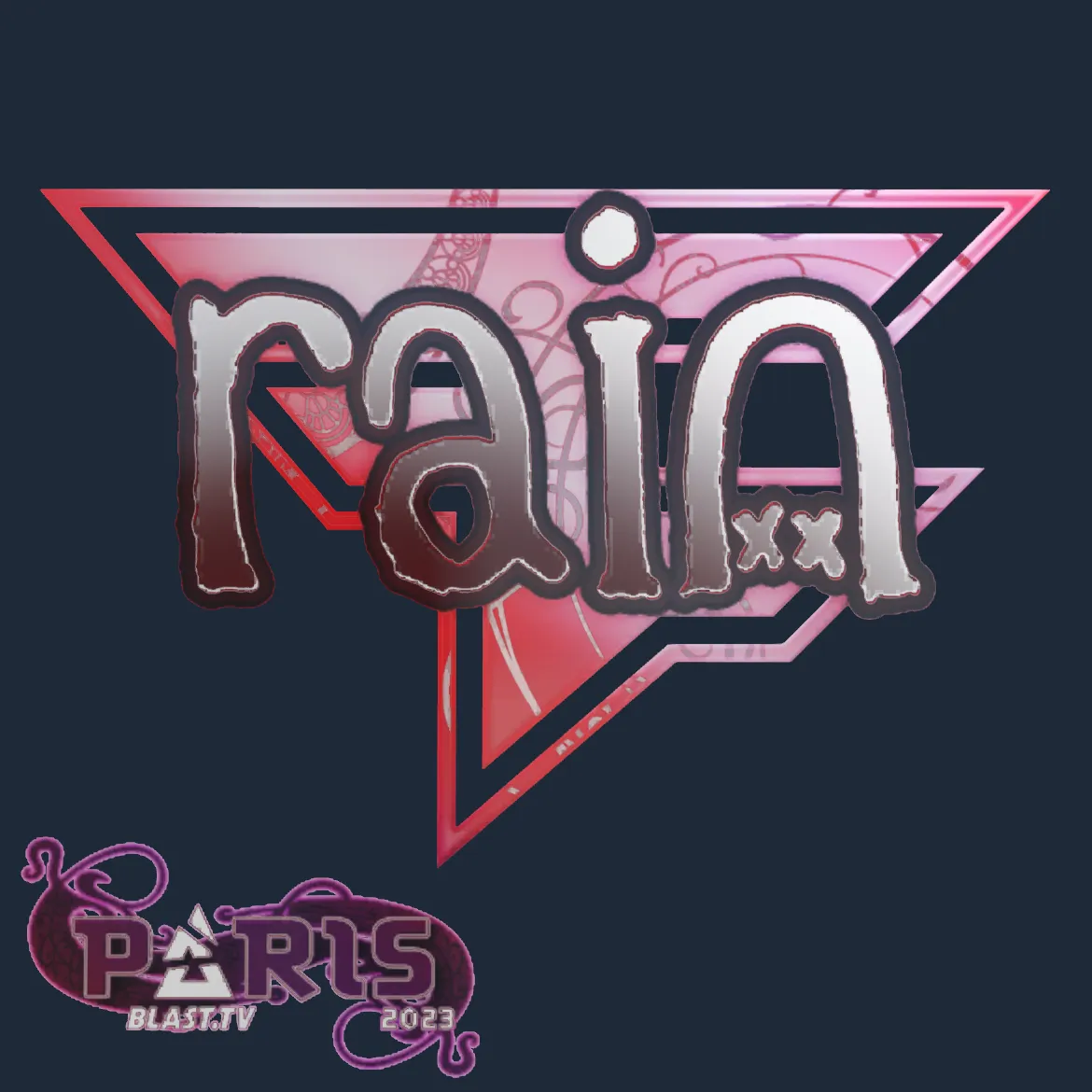 Sticker | rain (Holo) | Paris 2023
