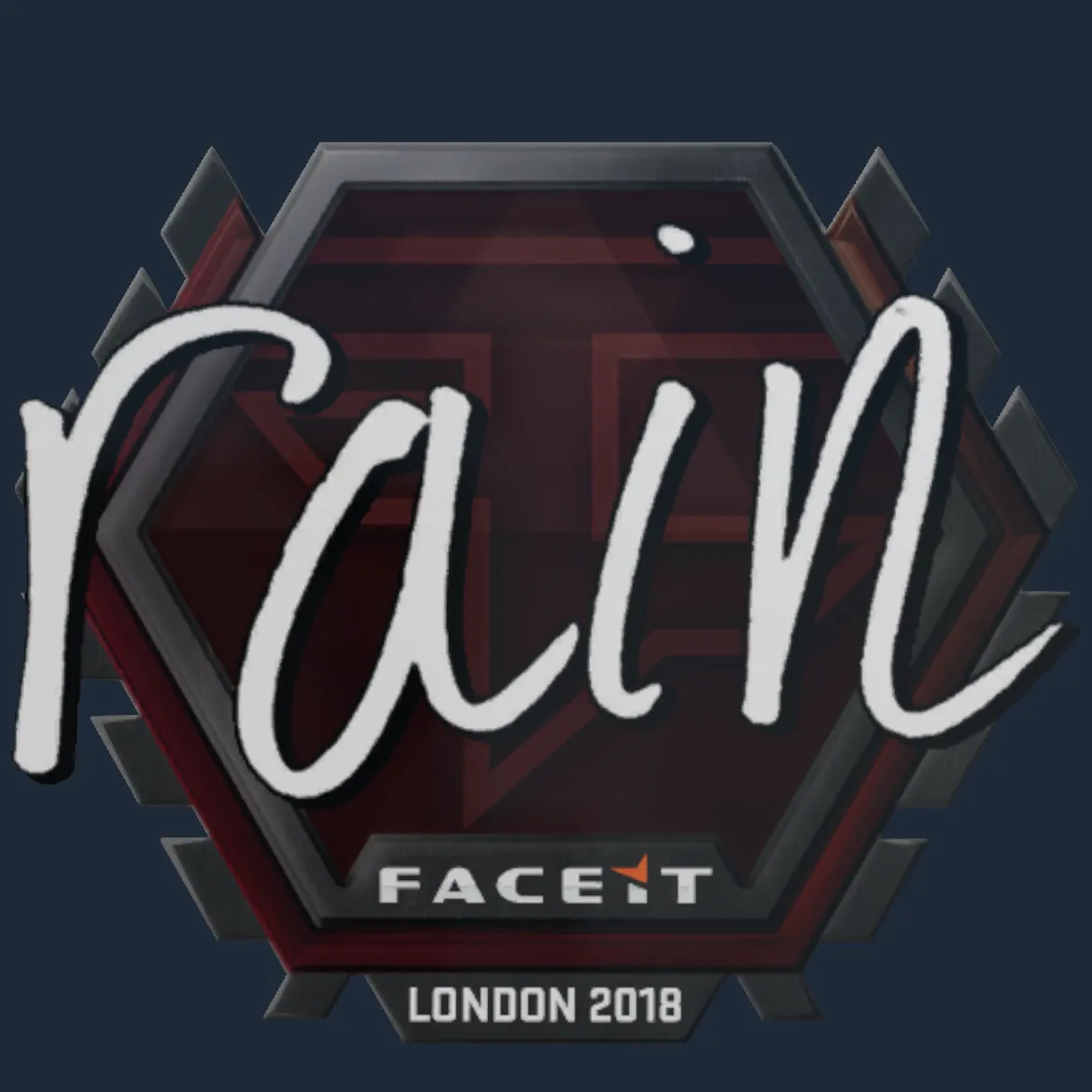 Sticker | rain | London 2018