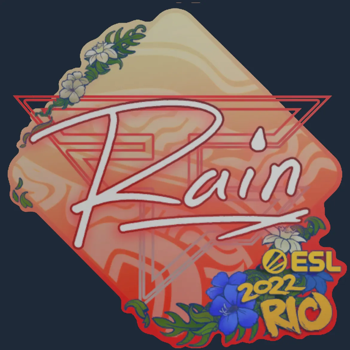 Sticker | rain | Rio 2022