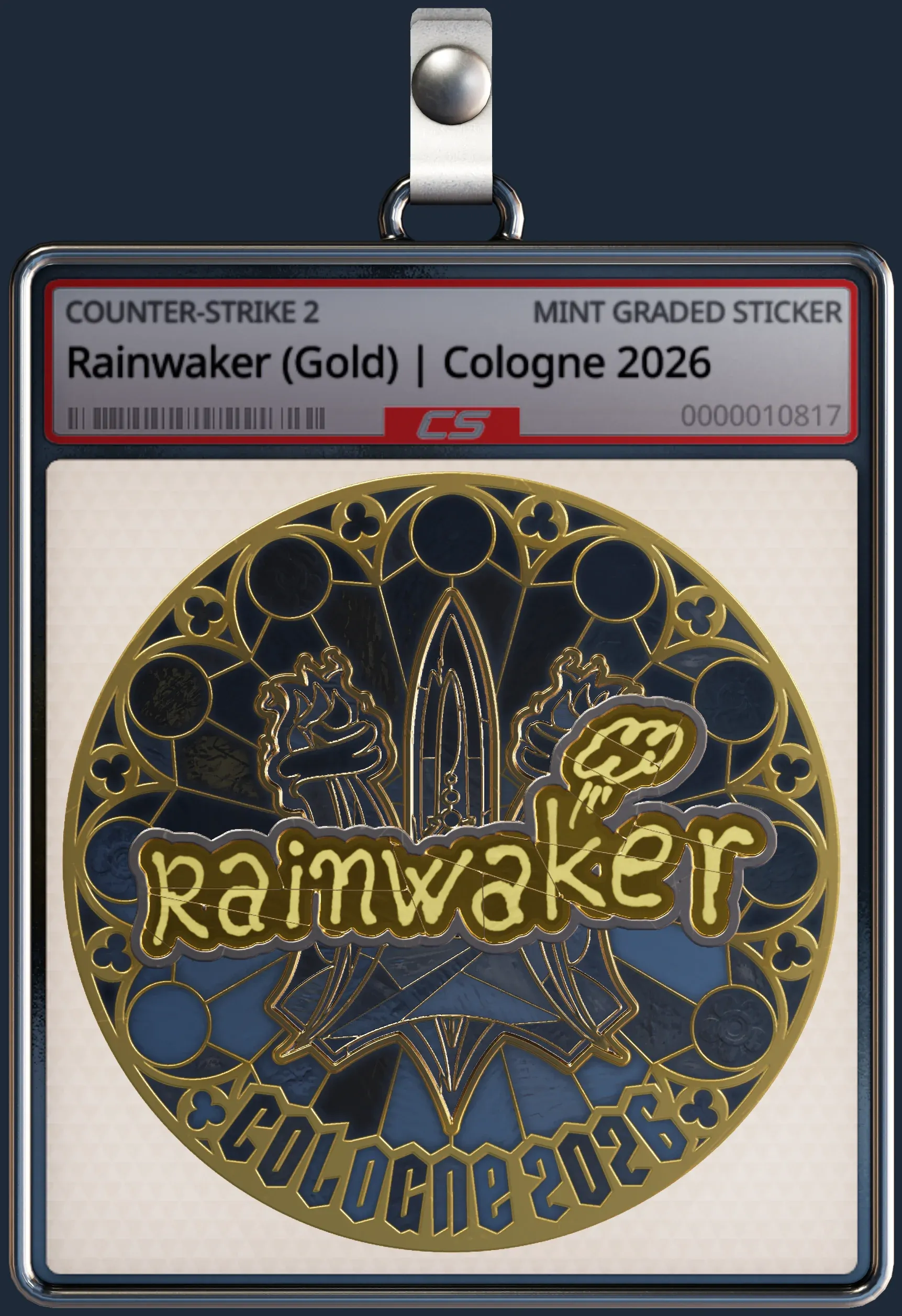 Sticker | Rainwaker (Gold) | Cologne 2026