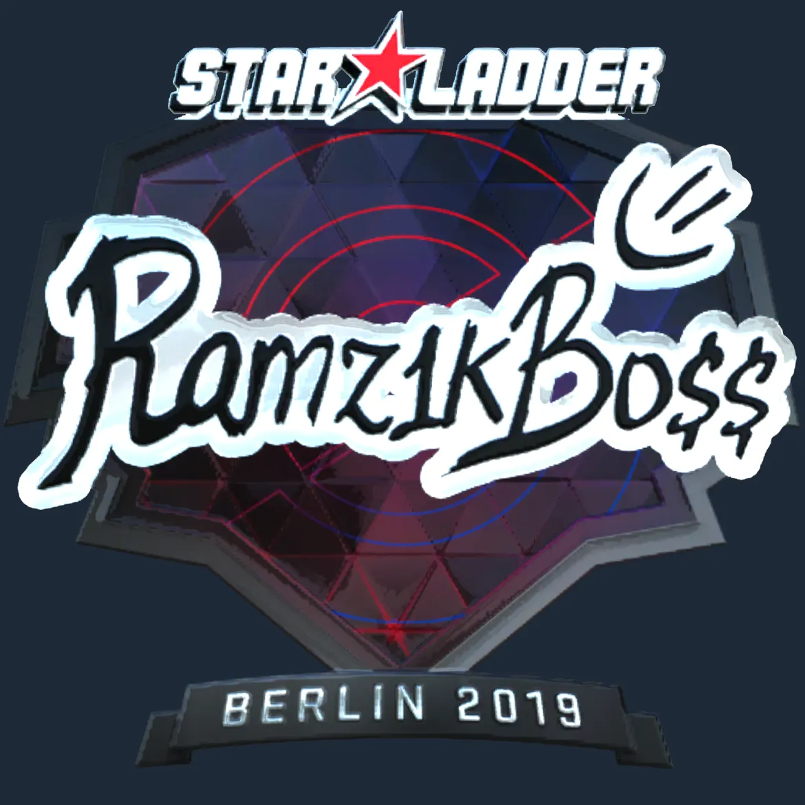 Sticker | Ramz1kBO$$ (Foil) | Berlin 2019