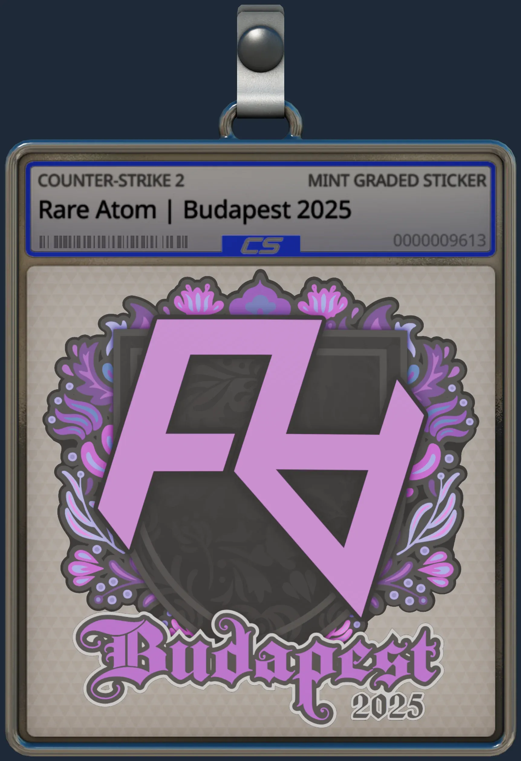 Sticker | Rare Atom | Budapest 2025