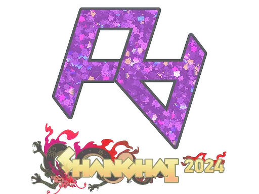 Sticker | Rare Atom (Glitter) | Shanghai 2024