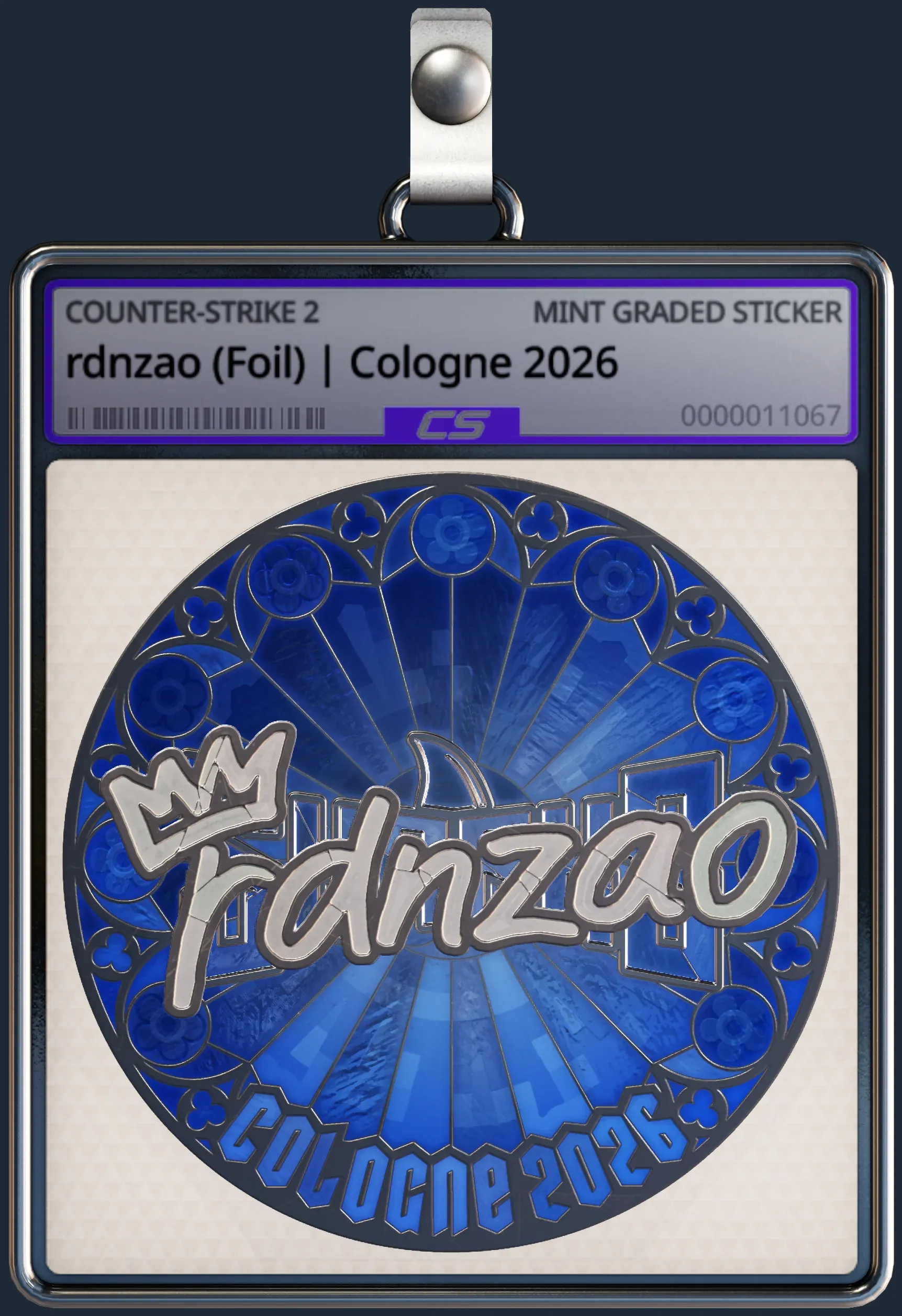 Sticker | rdnzao (Foil) | Cologne 2026