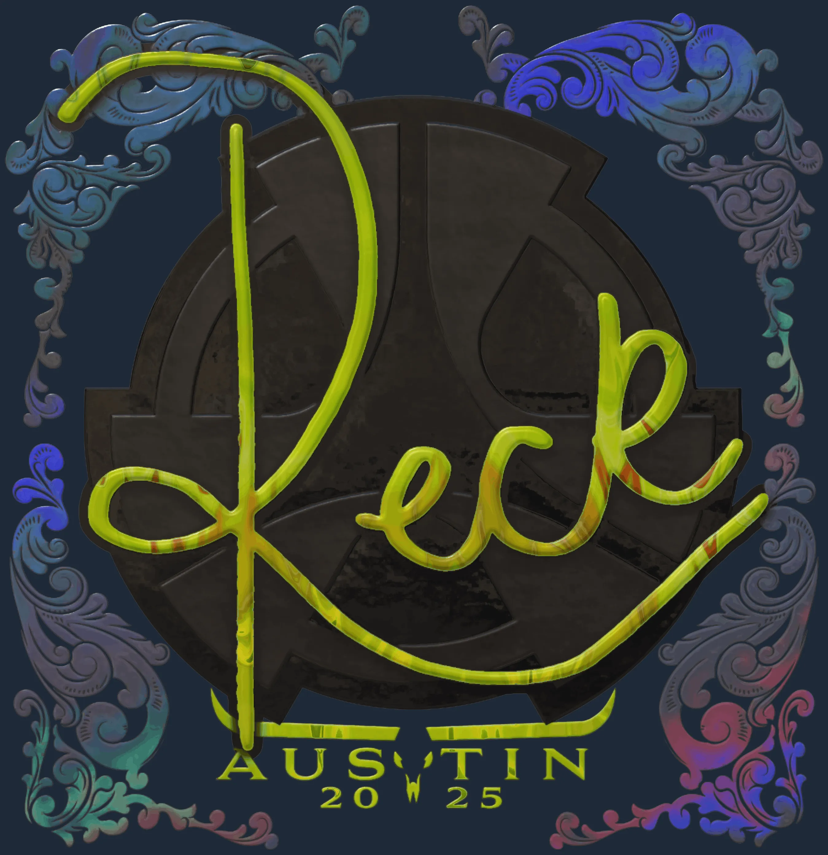 Sticker | reck (Holo) | Austin 2025