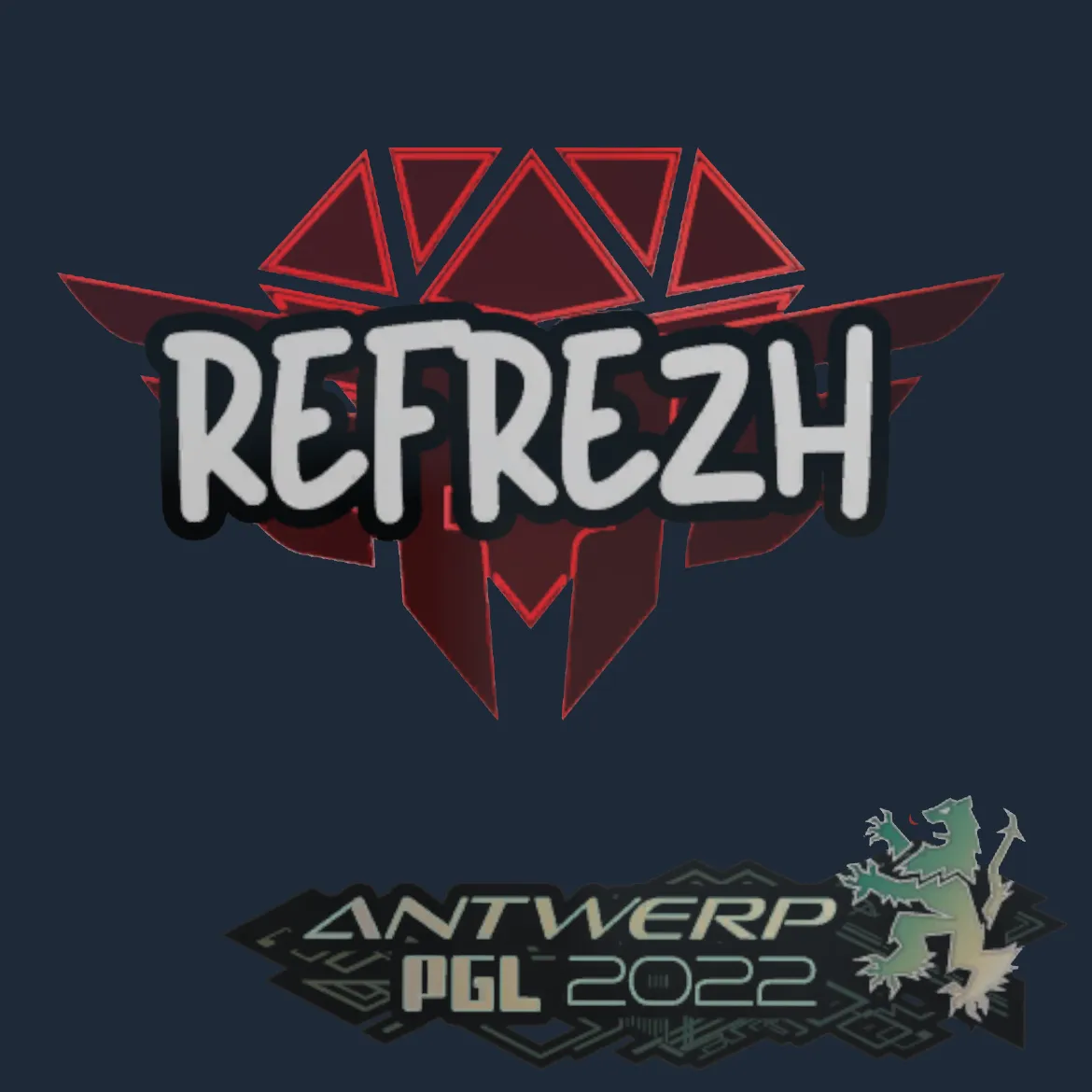 Sticker | refrezh | Antwerp 2022