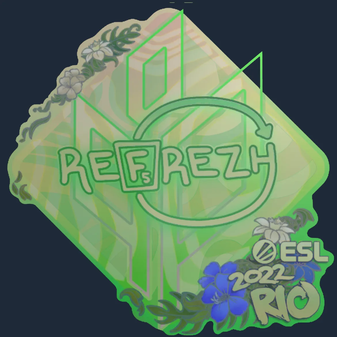 Sticker | refrezh (Holo) | Rio 2022