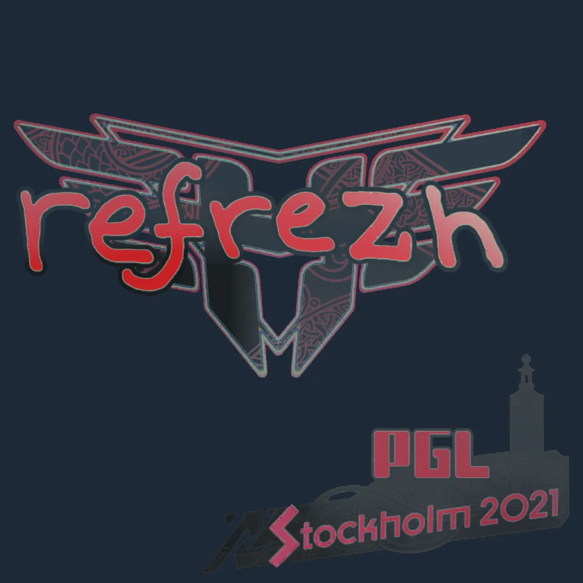 Sticker | refrezh (Holo) | Stockholm 2021