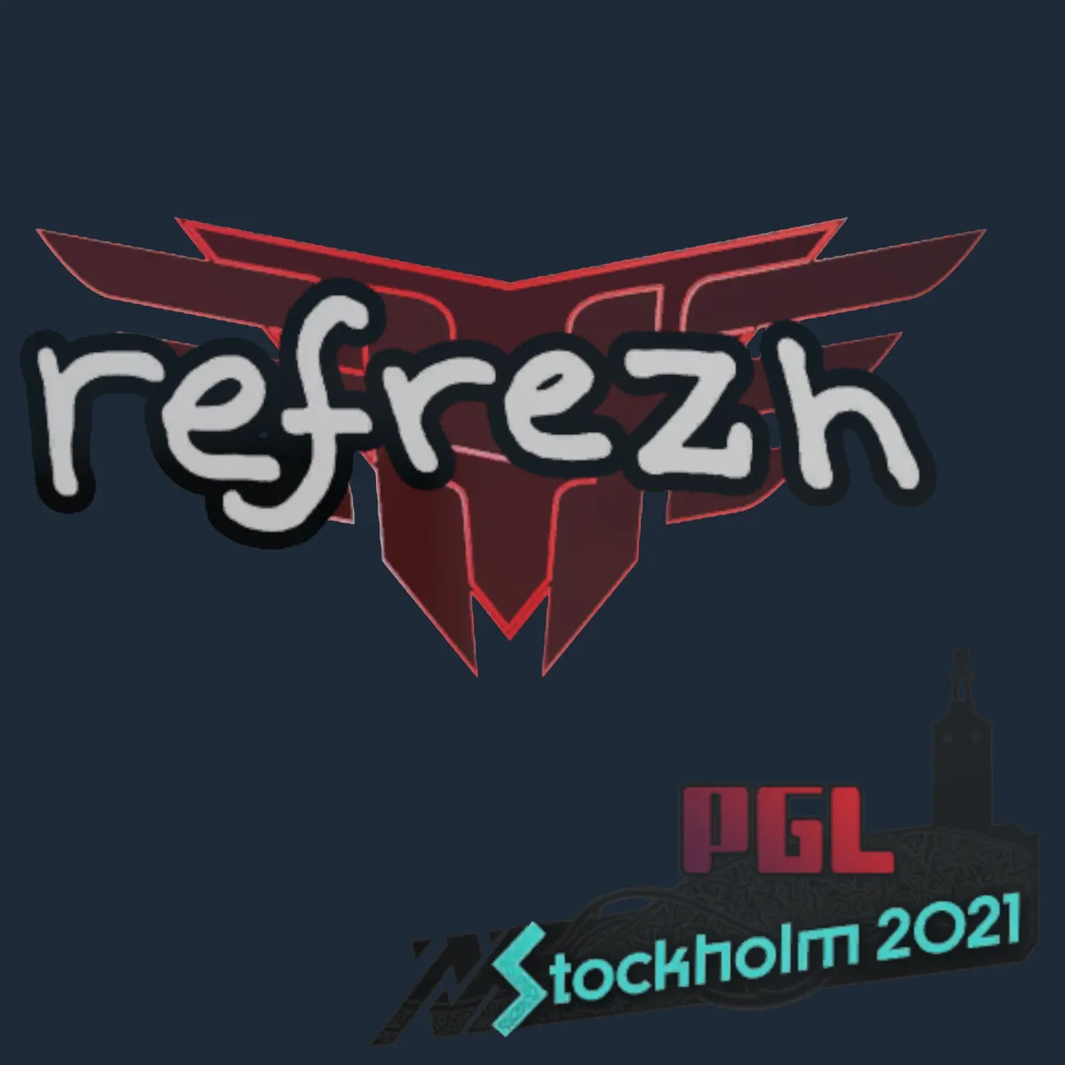 Sticker | refrezh | Stockholm 2021