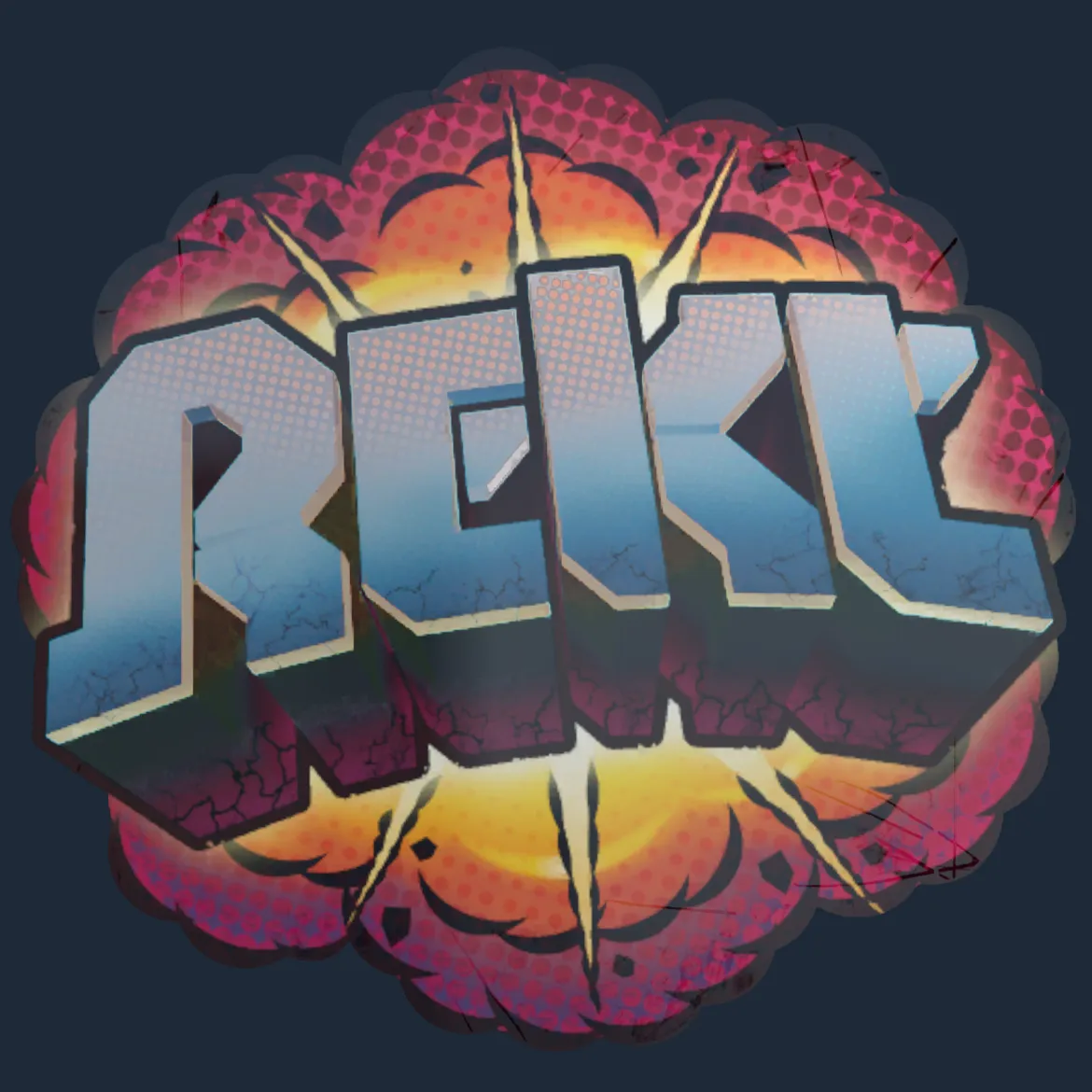 Sticker | Rekt (Holo)