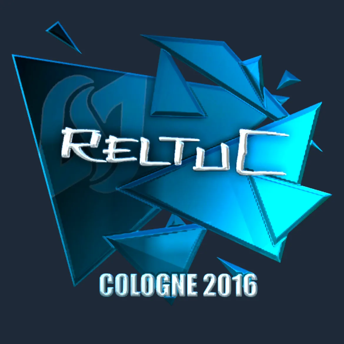 Sticker | reltuC (Foil) | Cologne 2016
