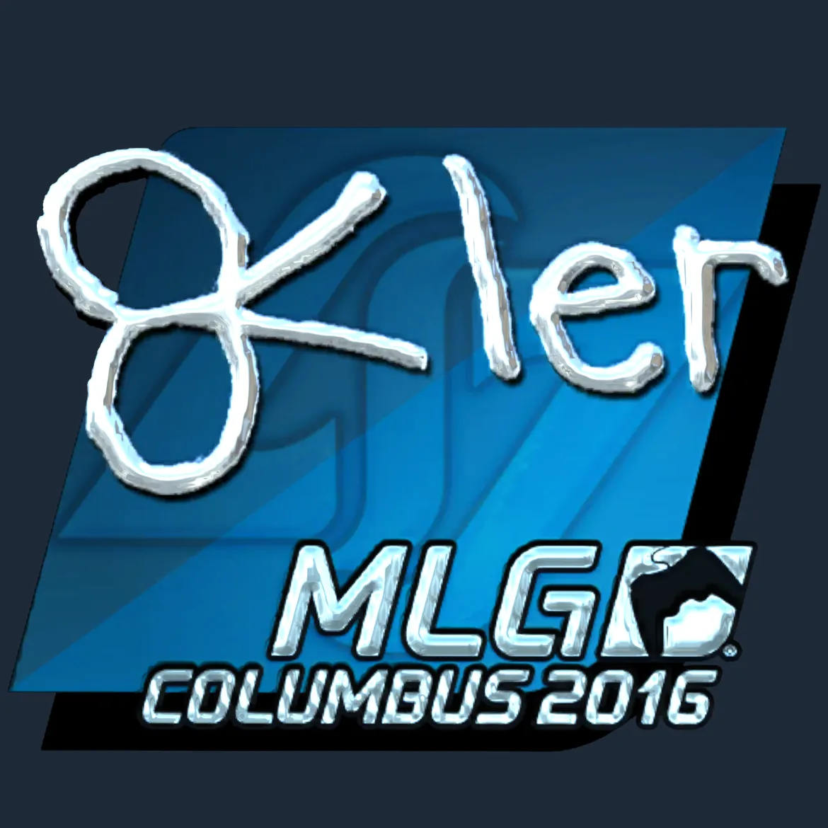 Sticker | reltuC (Foil) | MLG Columbus 2016