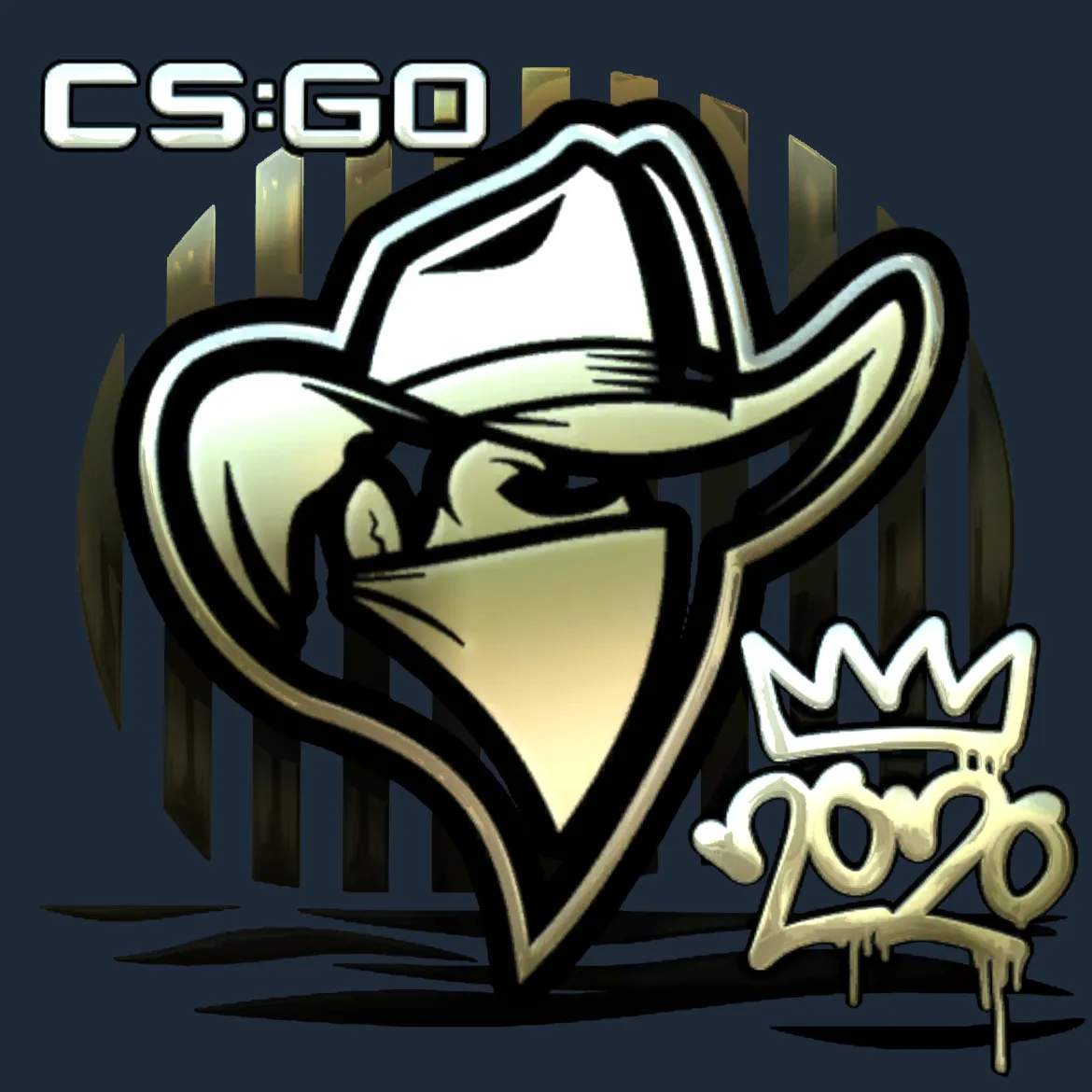 Sticker | Renegades (Gold) | 2020 RMR