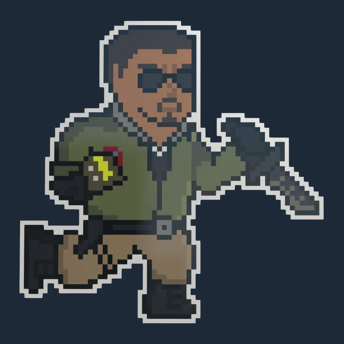 Sticker | Retro Leet