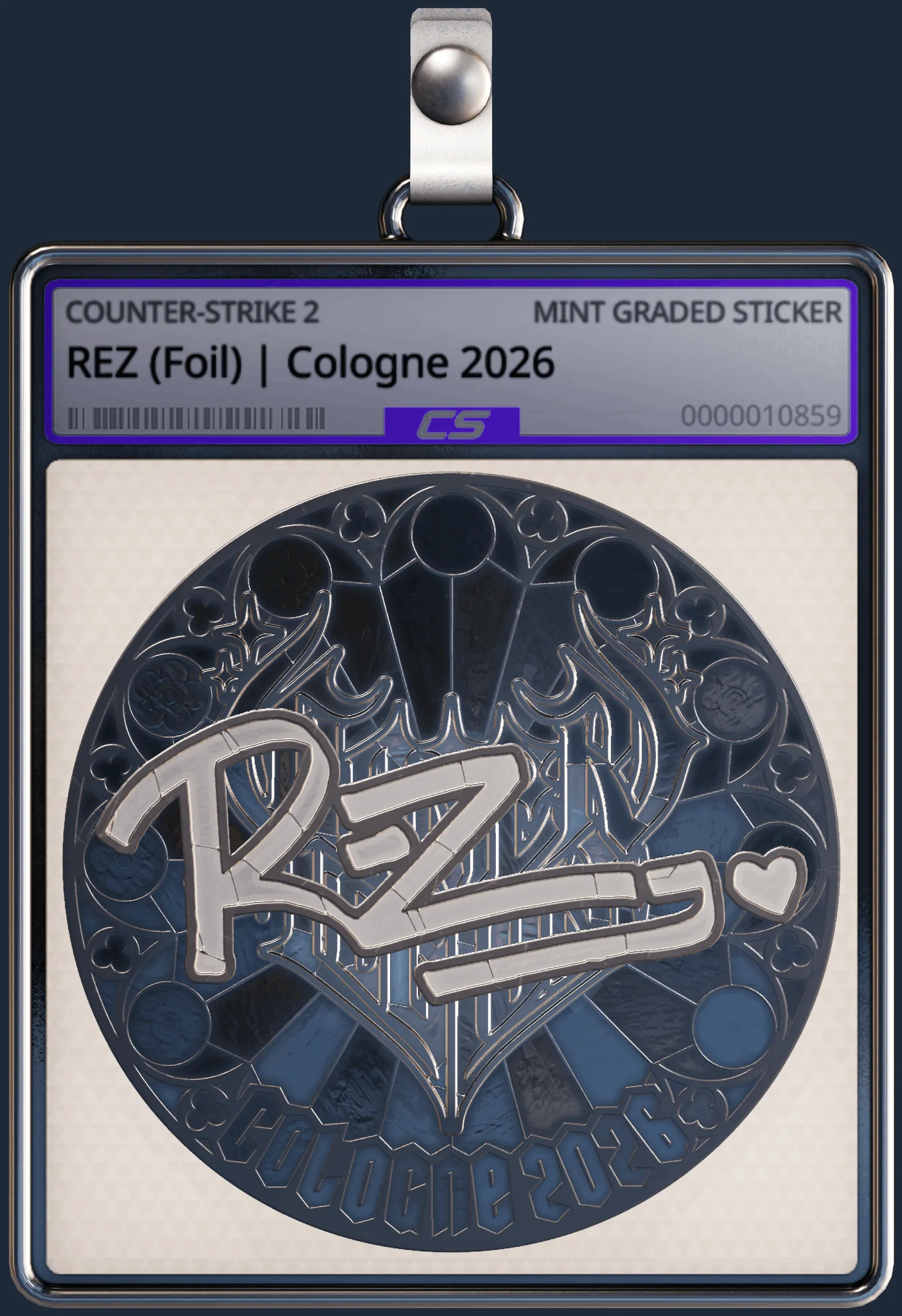 Sticker | REZ (Foil) | Cologne 2026